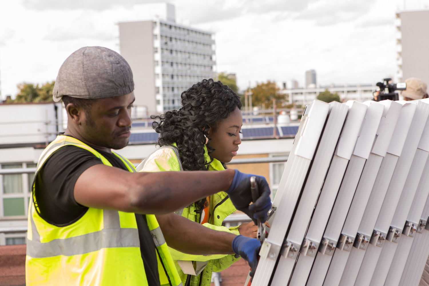 Repowering London trainees